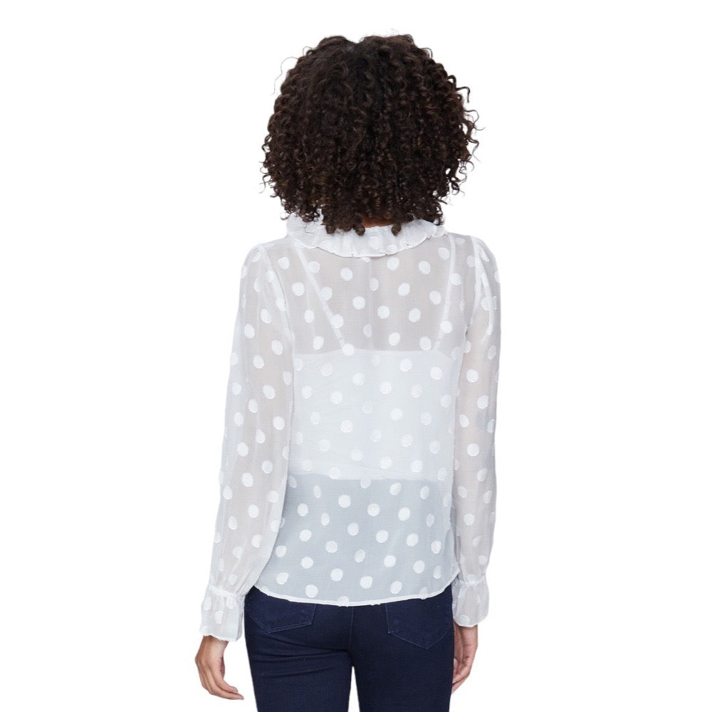 paige-ingraham-blouse-sheer-white-silk-polka-dot