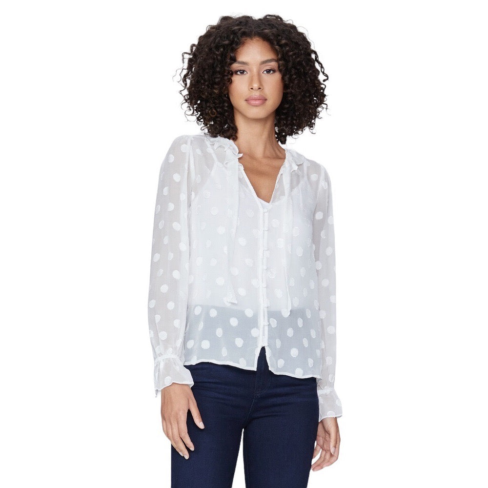 paige-ingraham-blouse-sheer-white-silk-polka-dot