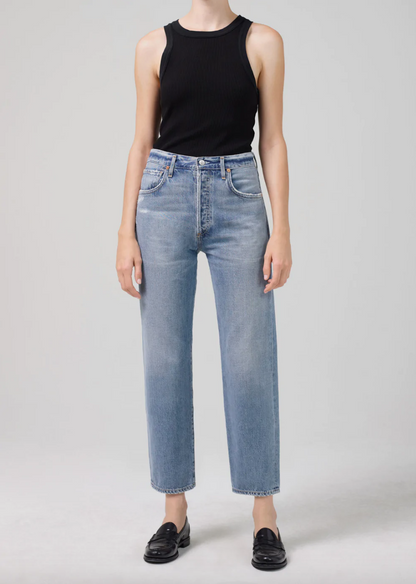 Citizens of Humanity Emery Crop Relaxed Old Blue - Pure Boutique