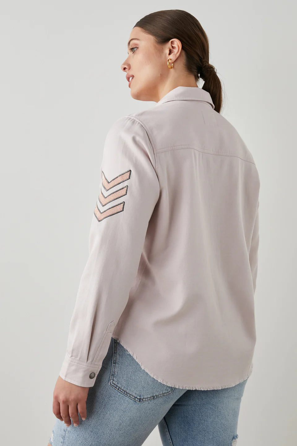 Rails Loren Shirt Jacket Rose - Pure Boutique