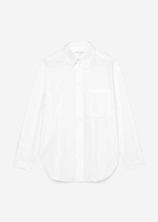 Marc O Polo Oversized Boyfriend Shirt White - Pure Boutique