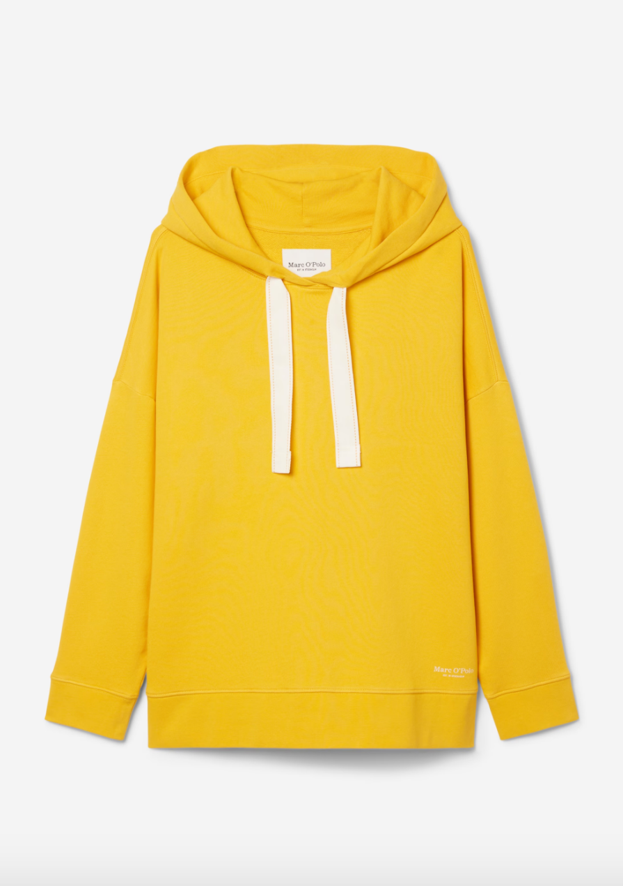 Marc O Polo Oversized Organic Cotton Hoodie Morning Sun - Pure Boutique
