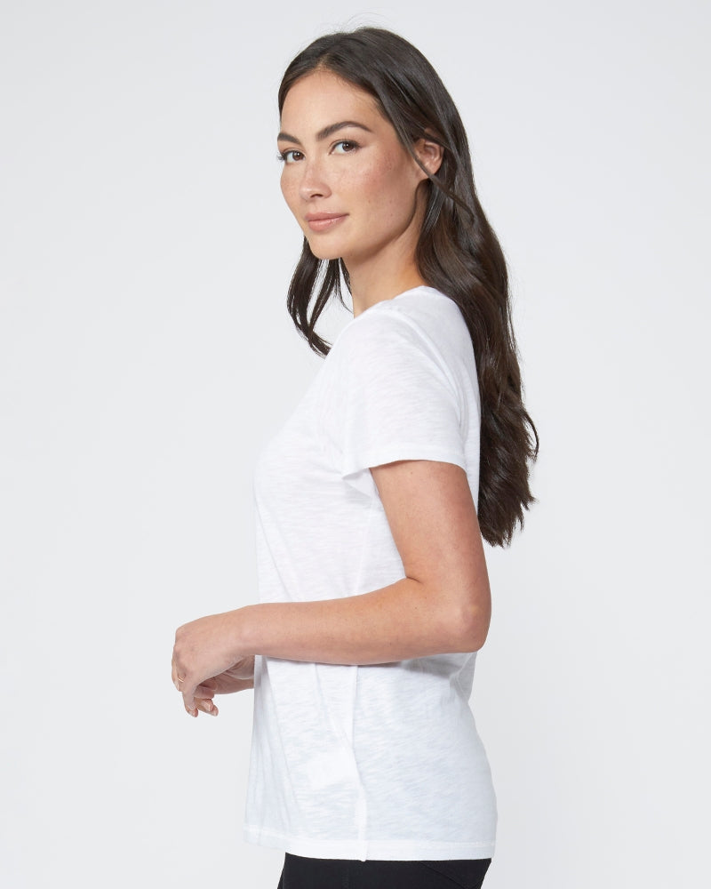 Paige Ellison T-shirt White - Pure Boutique