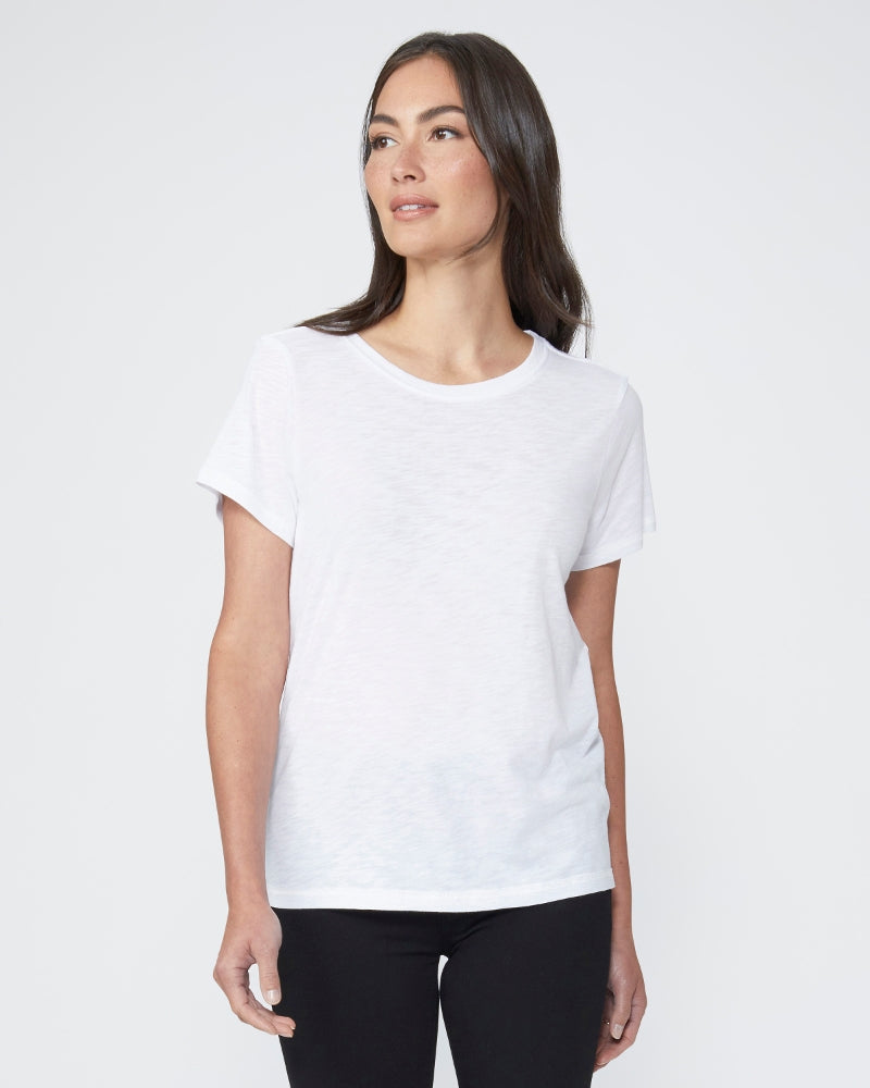 Paige Ellison T-shirt White - Pure Boutique