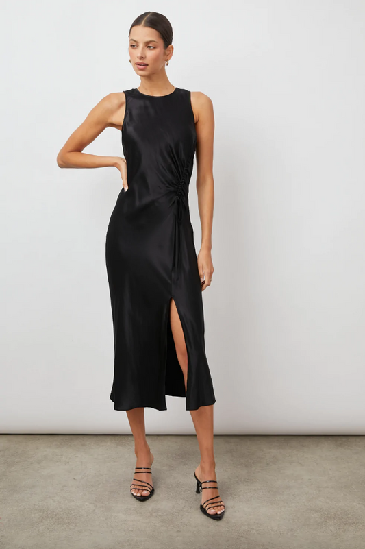 Rails Gabriella Midi Dress Black - Pure Boutique