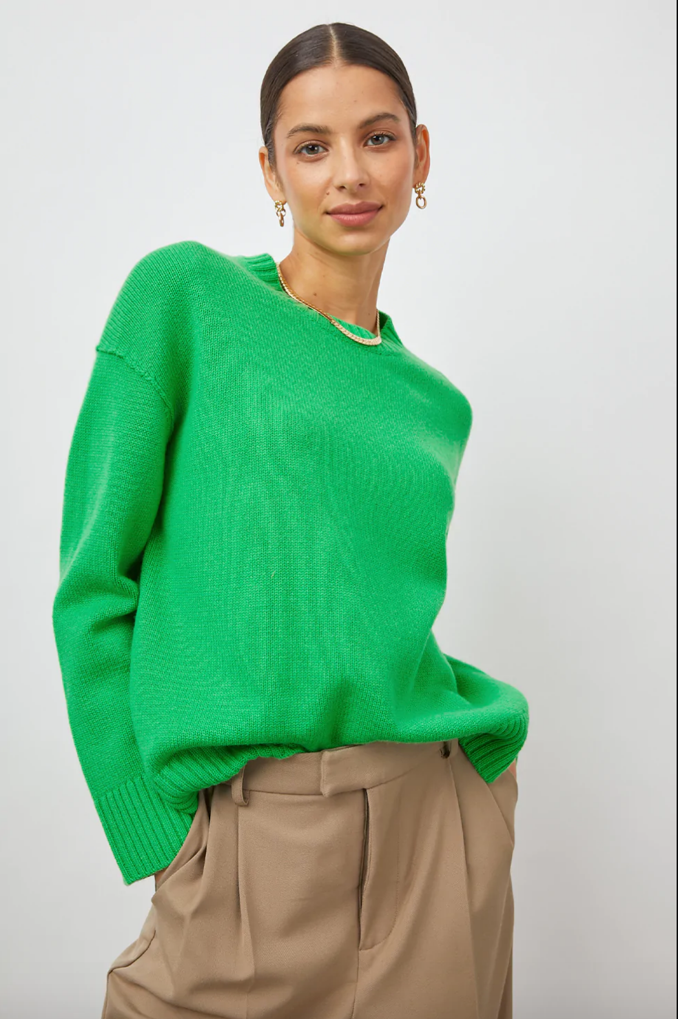 Rails Olivia Sweater Kelly Green - Pure Boutique